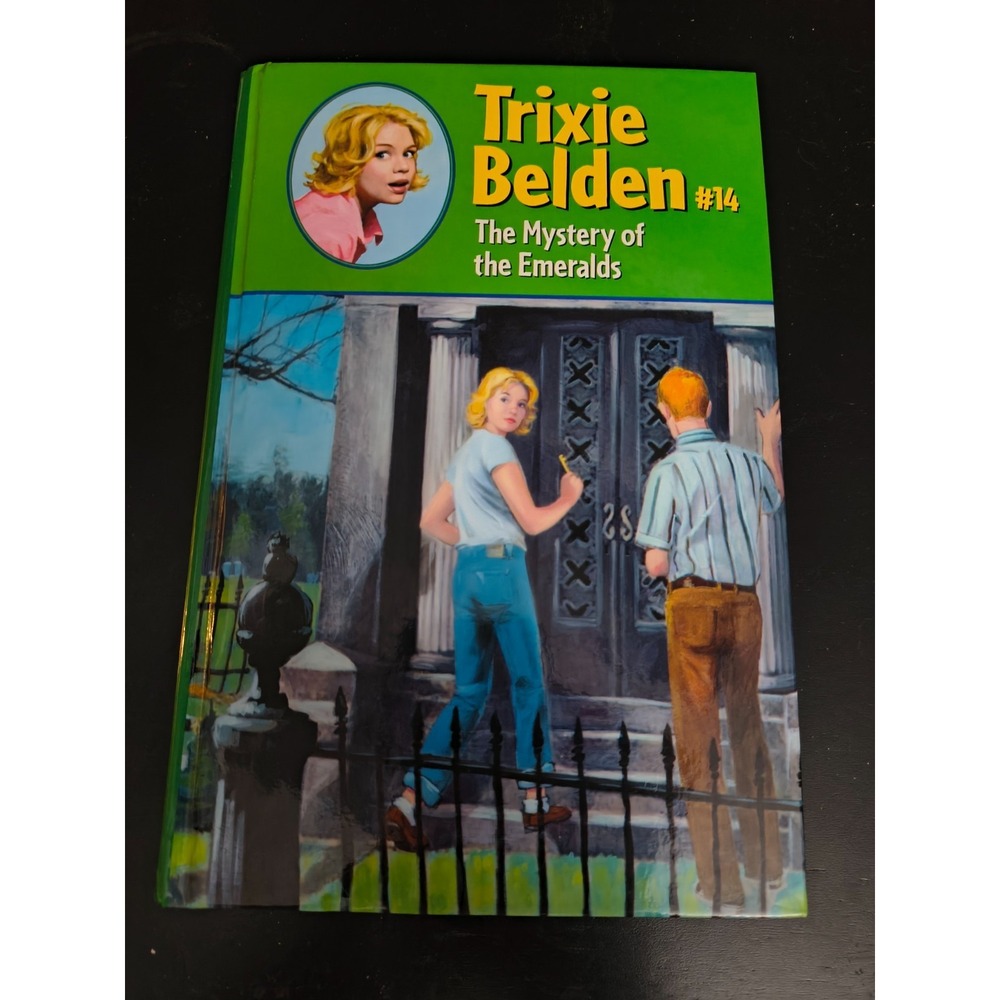 The Mystery of the Emeralds #14 (Trixie Belden) - Hardcover - Like New